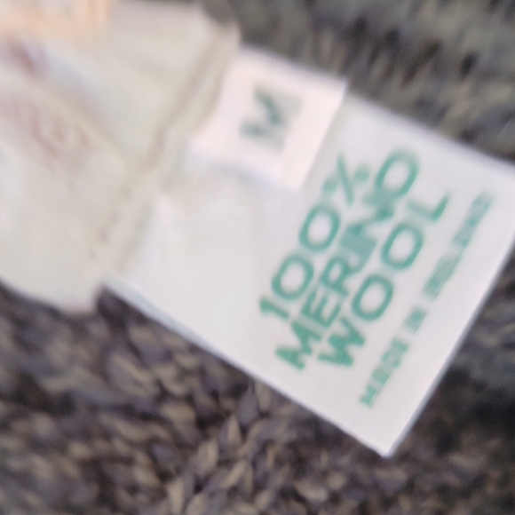 💗 ARAN Ireland Merino Wool Hooded Full Zip Sweater Keltic Knot Green M - Picture 6 of 12